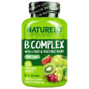NATURELO Vitamin B Complex Health Support Capsules