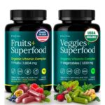 USDA Organic Fruits and Veggies Supplement Capsules